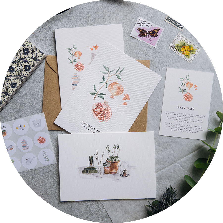 Gift Guide Product Shot - Wildflower Illustration