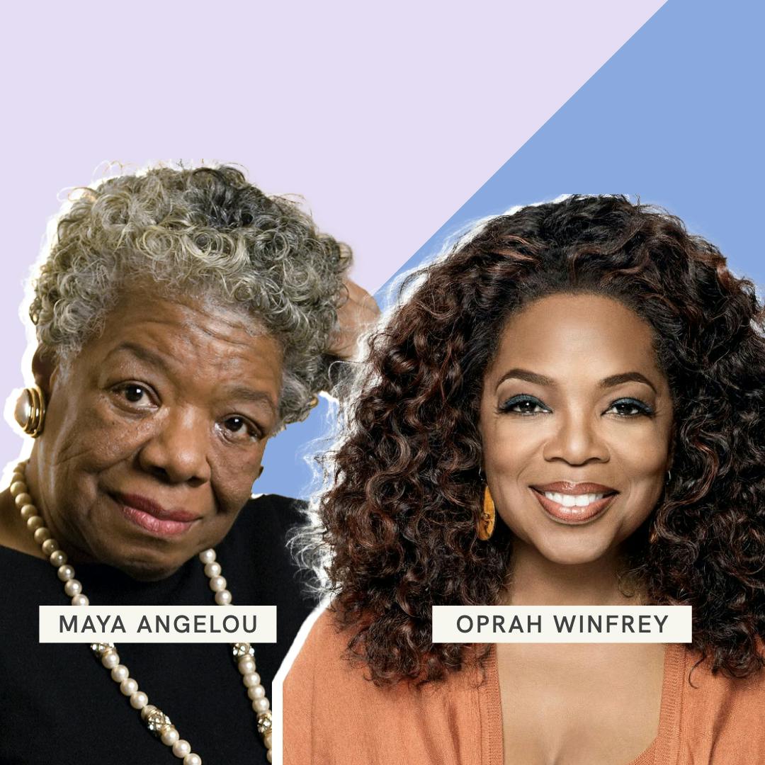 famous women mentor mentee relationships mentorships oprah winfrey maya angelou 